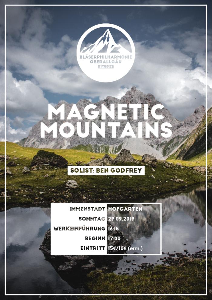 Plakat BPOA Magnetic Mountains